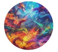 Dragón Divino 68 Piezas Rompecabezas Impossible Animales Formas Animalizadas Magical Animals Puzzle Niños Educativos Juegos Educativo Desafío Juego Familiar 68 PCS