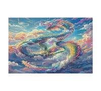 Dragón Divino Puzzles 1000 Piezas Maquetas 3D Construir Magical animaless Rompecabezas Educativo para Familia Desafío Intelectual Decoración Hogar Moderno 1000 PCS