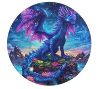 Dragón Divino Rompecabezas Adulto Portátil 195 Piezas Animales Formas Especiales Magical Animals Puzzle Niños Kinder Können Es Nicht Machen Hombres Niñas195 PCS