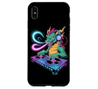 Dragón Dj Con Auriculares Inspirador Carcasa para iPhone XS Max