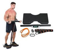 Dragon Door - Isomax - Equipo de entrenamiento isométrico, barra con medidor digital de generación de fuerza, mango isométrico para entrenamientos en casa, equipo de ejercicio isométrico y máquina de