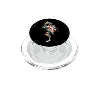 Dragón, drac, Estilo japonés, xino, Kanji, Tatuaje PopSockets PopGrip para MagSafe