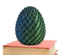 Dragon Egg - Polylactic | 3D Printed Dragon Easter Egg, Sensory Fidget Toys | para niños, adultos, aula, escuela, trabajo, estudio, hogar, viajes, relajación