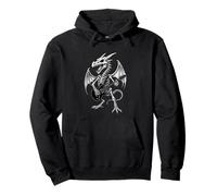 Dragón Esqueleto Halloween música Guitarra eléctrica niños niñas Sudadera con Capucha