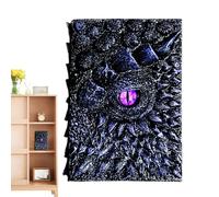 Dragon Eye Notebook | Diario diario de viaje diario | Diario de esculturas con tapa dura, Bloc diario de bocetos de dibujo de escritura antigua para hombres mujeres