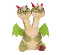 Dragón fácil para entrenar cometas - Dragón nocturno negro inspirado en el diente sin diente - Peluche y peluche - Varios modelos y tamaños - Peluche suave para niños y aficionados (Barf and Belch 30