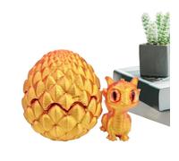 Dragon Fidget Toy - 7 Inch 3D Printed Flexible Figurine | Gradient Color Movable Joint Dragon - Decorative Desk Toy For Shelf Bedroom Office and Windowsill Display