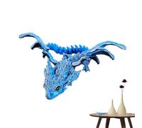 Dragon Figures for Kids, Dragon Figurine,Adornos de dragones voladores de simulación impresos en 3D | Creativos Creative, Movable Joints Executive Desk Fidget Toys para Home Office