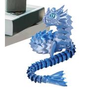 Dragón Flexible Impreso en 3D - Criatura infidget móvil con articulaciones móviles, Kit de maqueta móvil con articulaciones Flexibles, Juguete de construcción DIY | Regalo Divertido para niños