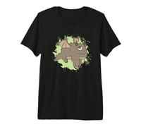 Dragón Gordo en Animal Divertido Kawaii Camiseta Premium