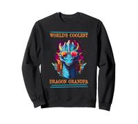 Dragon Grandpa, la Criatura fantástica de Abuelo más Genial del Mundo Sudadera