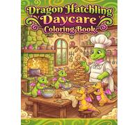 Dragon Hatchling Day-Care Coloring: dragon coloring book for kids ages 7-12