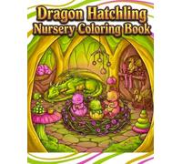 Dragon Hatchling Nursery: Cute Baby Dragons, Magical Adventures, Cozy Nests & Fantasy Coloring Fun
