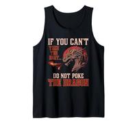 Dragon Heat Humor No Poke Fantasía Criatura Actitud Camiseta sin Mangas