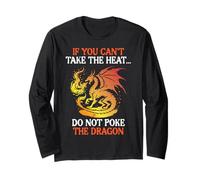 Dragon If You Cant Take Heat Criatura mítica Mujeres Hombres Niños Manga Larga