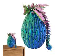 Dragón Impreso 3D En Huevo Figuras Coleccionables Antiestrés