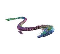 Dragón Impreso En 3 D - Juguetes De Dragón Con Articulaciones Flexibles | Figuras De Animales Fantásticos Dragón Fidget Toy | Fidget Dragon | Decoración Del Hogar Del Degradado | J