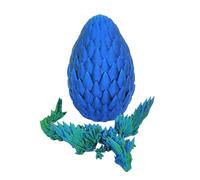Dragón Impreso en en Huevo,Huevo de dragón - Juguetes inquietos de dragón de | Decoración del hogar, Juguetes de Escritorio, Figuras coleccionables para niños y Adultos.