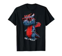 Dragon in Bold Shades Sunglasses for Kid Boy Toddler Vintage Camiseta
