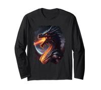 Dragón invencible Que escupe Fuego Manga Larga
