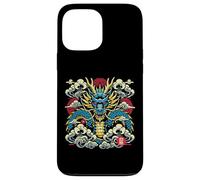 Dragón japonés Nubes Vintage Anime Hombres Mujeres Niños Carcasa para iPhone 13 Pro MAX