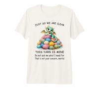 Dragon Just So We Are Clear, Este Hilo es mío, Divertido Tejido Camiseta Premium