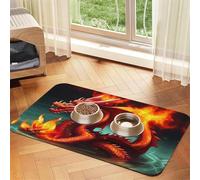 Dragon King in Fire - Mantel de piel absorbente para mascotas adecuado para perros o gatos