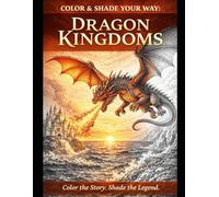 Dragon Kingdoms: Color & Shade Your Way: Color the Story. Shade the Legend (Color Your Way™ Collection, An Adult Coloring Book Series)