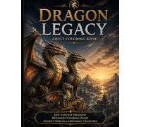 Dragon Legacy - Adult Coloring Book: Epic Fantasy Dragons • Detailed Coloring Pages • Ancient Worlds & Legendary Creatures