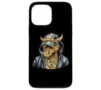 Dragón Legendario con Cuernos y Cadenas Carcasa para iPhone 13 Pro MAX
