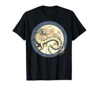 Dragon Moon Fantasy Legendary Mystical Night Mujeres Hombres Niños Camiseta