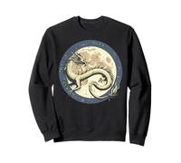 Dragon Moon Fantasy Legendary Mystical Night Mujeres Hombres Niños Sudadera