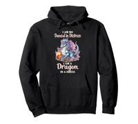 Dragón Mujer Humor No Damisela En Angustia Fantasía Sudadera con Capucha