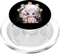Dragón Niños Niñas Niños Cuento de Hadas Figura Dragón PopSockets PopGrip para MagSafe