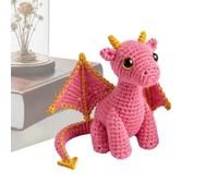 Dragon Plush, Pocket Beast, Crochet Figure, Tiny Creature, Knit | Pocket Beast, Tiny Creature, Knit , and Crochet Figure Offer Gentle Comfort for Students, Coworkers, Teachers