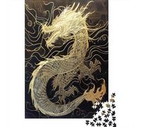 Dragón Puzzle 1000 Piezas, Puzzle para Adultos, Rompecabezas De Calidad, Puzzles Adultos para Amantes O Amigos Rompecabezas Imposable 1000pcs (75x50cm)