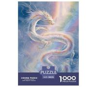 Dragón Puzzle Imposible,desafío for Adults Animales Juego EduGatoivo 1000 Piezas Obra De Arte De Juego De para Adultos Y Niños Mayores De 12 Años 38x26cm/1000pcs
