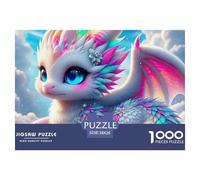 Dragón Puzzle Premium para Ocio Consciente Y Relajante, Integra Fantasía Y Combina Concentración Paciencia Y Disfrute Duradero Durante El Montaje 38x26cm/1000pcs