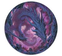 Dragón Puzzle Regalo Creativo Decoración Familiar 1000 Piezas Criaturas fantásticas Rompecabezas Imposible Entretenimiento Creativo para Adultos 1000pcs (67.5x67.5cm)