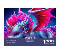Dragón Puzzle Relax Consciente, Integra Fantasía Y Combina Concentración Paciencia Y Disfrute Duradero Durante El Montaje 70x50cm/1000pcs