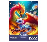 Dragón Puzzle Relax Consciente, Integra Fantasía Y UNE Concentración Paciencia Y Disfrute Duradero Durante El Ensamblaje 38x26cm/1000pcs