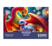 Dragón Puzzle Relax Consciente, Integra Fantasía Y UNE Concentración Paciencia Y Disfrute Duradero Durante El Ensamblaje 70x50cm/1000pcs