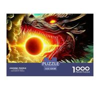 Dragón Puzzle Relax Consciente, Integra Fantasía Y UNE Concentración Paciencia Y Disfrute Duradero Durante El Ensamblaje 52x38cm/1000pcs