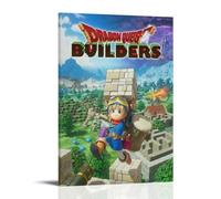 DRAGON QUEST BUILDERS Póster Pintura Decorativa Lienzo Arte de Pared Salón Póster Dormitorio Pintura 08 x 12 Pulgadas (20 x 30 cm)