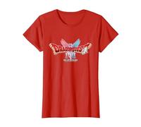 Dragon Quest I & II HD-2D Remake Logo Camiseta, Mujer, Rojo, S