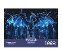 Dragón Quest Puzzles Imposible,desafío for Adults Entretenimiento Creativo 1000 Piezas Obra De Arte De Juego De para Adultos Y Niños Mayores De 12 Años 70x50cm/1000pcs