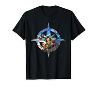 Dragon Quest VII Reimagined Compass Rose Camiseta
