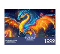 Dragón Quest1000 Pieza Puzzlecriaturas míticas Rompecabezas De Manualidades para Challenge Puzzle Rompecabezas Adultos Y Niños +14 Años Decoración Hogar38x26cm/1000pcs