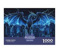Dragón Quest1000 Pieza Puzzlescriaturas míticas Rompecabezas Coloridos Challenge Puzzle Rompecabezas Adultos Y Niños +14 Años Decoración Hogar70x50cm/1000pcs