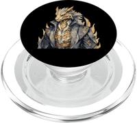 Dragon Regal Attire Fantasía Criatura Sofisticación PopSockets PopGrip para MagSafe